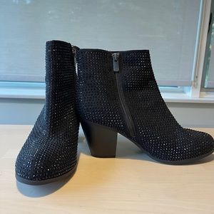 Juicy Couture size 8 sparkly booties. Very good used condition